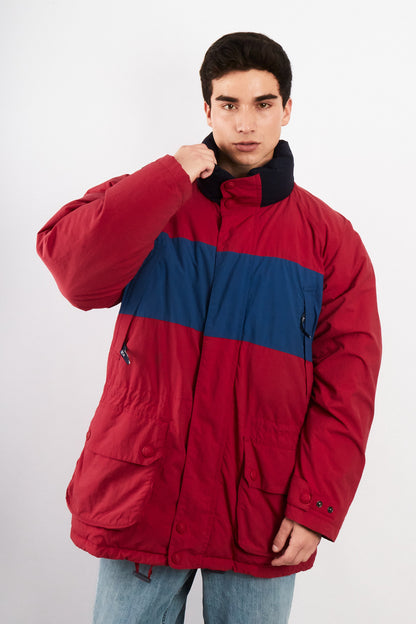 1990 Vintage Nautica Colorblock Impermeable Down Padded Jacket (L/XL)
