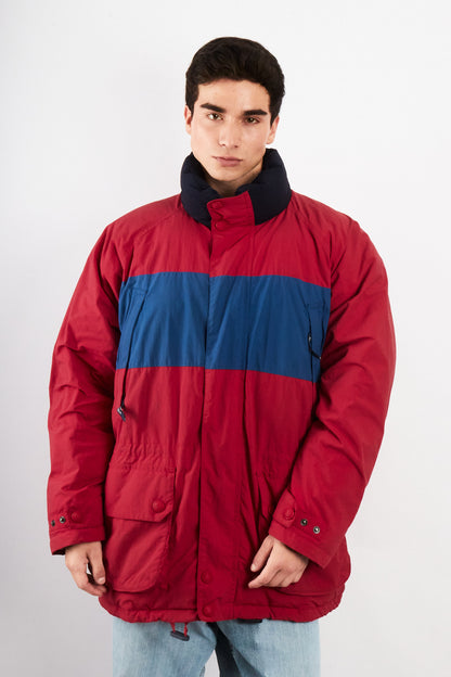 1990 Vintage Nautica Colorblock Impermeable Down Padded Jacket (L/XL)