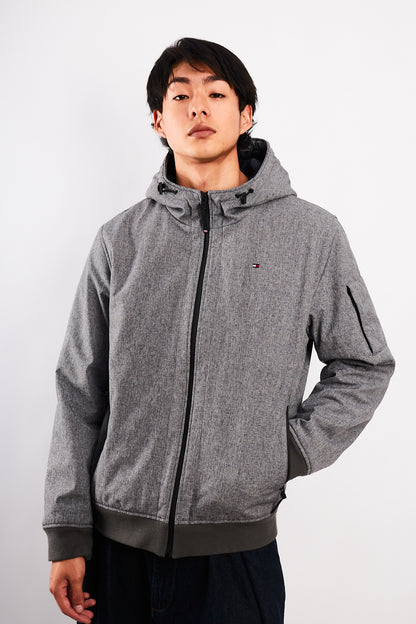 2000 Vintage Tommy Hilfiger Impermeable Cement Jacket (M)