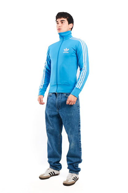 2006 Adidas Sky Blue Three Stripes Jacket (S)