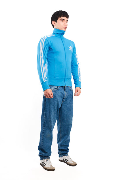 2006 Adidas Sky Blue Three Stripes Jacket (S)