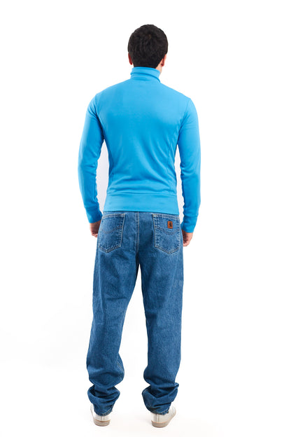 2006 Adidas Sky Blue Three Stripes Jacket (S)