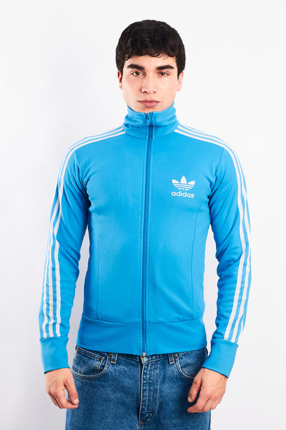2006 Adidas Sky Blue Three Stripes Jacket (S)