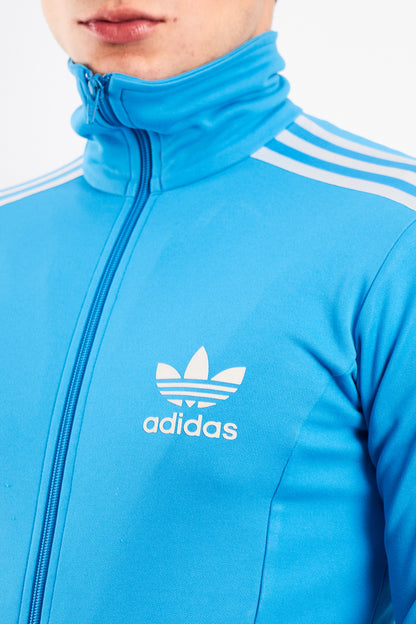 2006 Adidas Sky Blue Three Stripes Jacket (S)