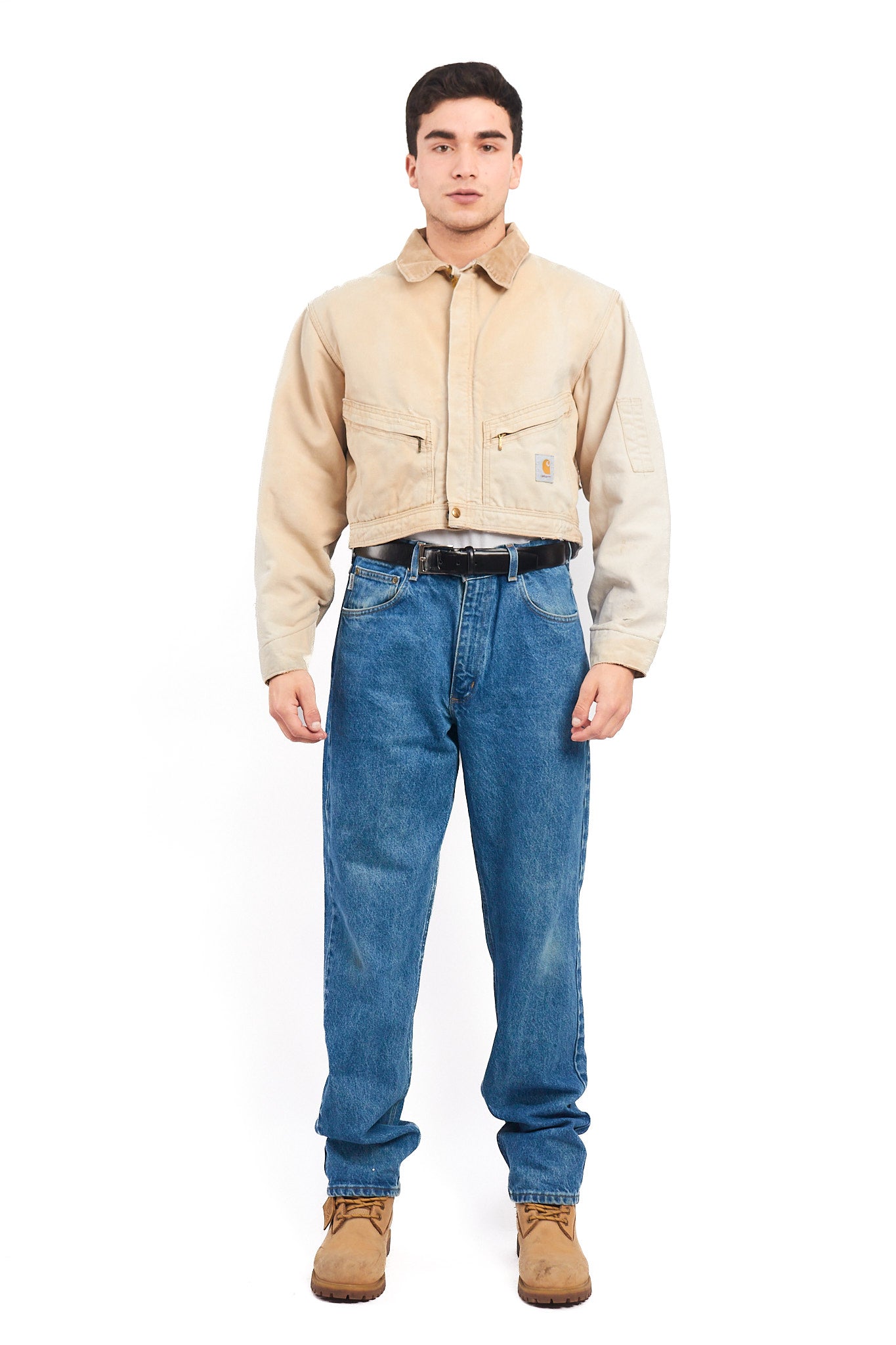 1980 Vintage Carhartt Reworked Cropped Jacket (S/M)