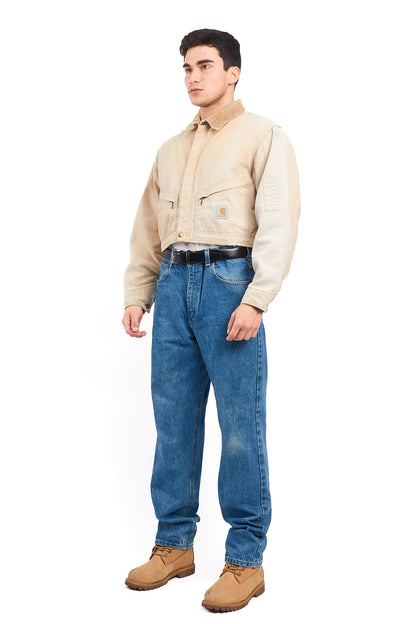 1980 Vintage Carhartt Reworked Cropped Jacket (S/M)
