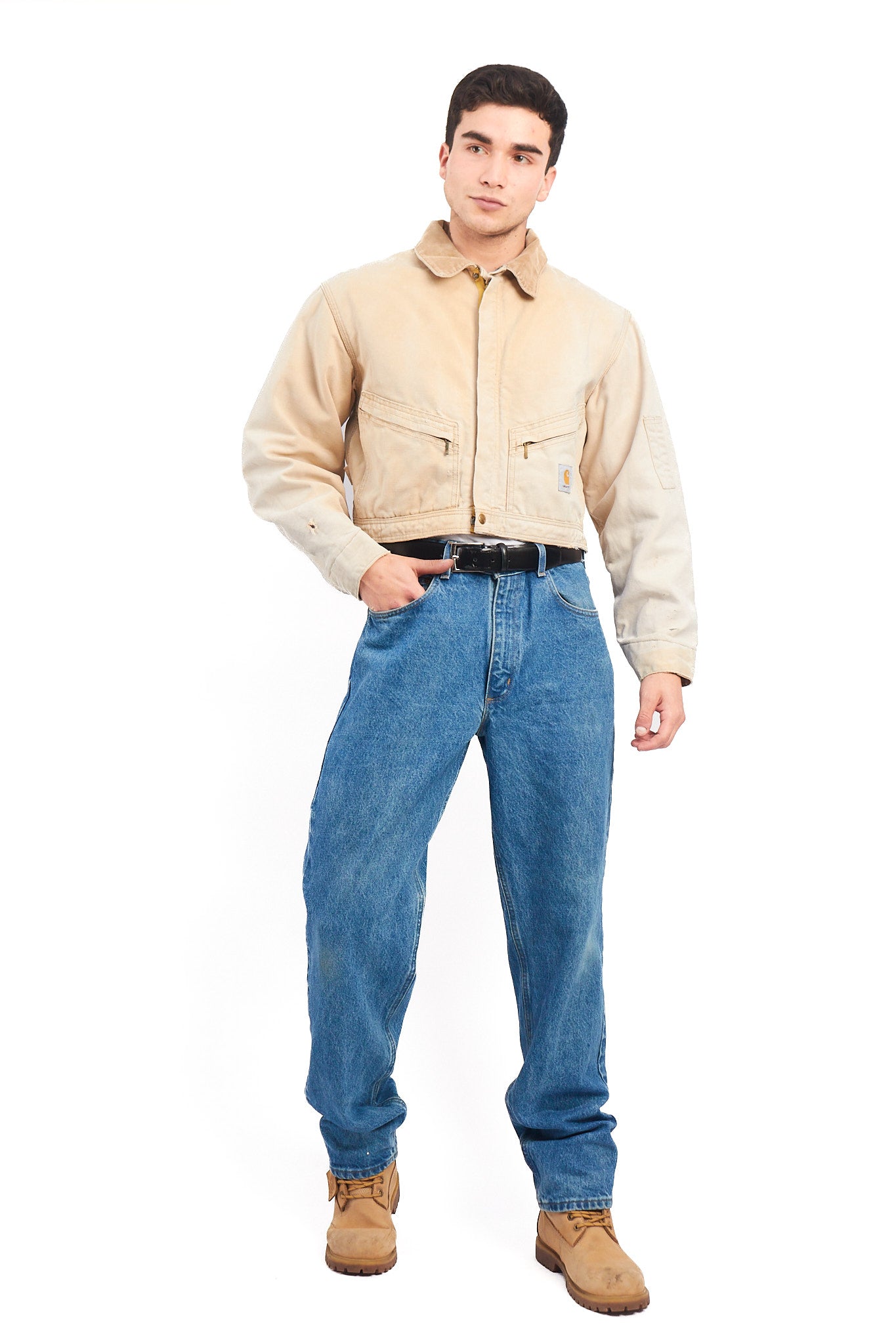 1980 Vintage Carhartt Reworked Cropped Jacket (S/M)