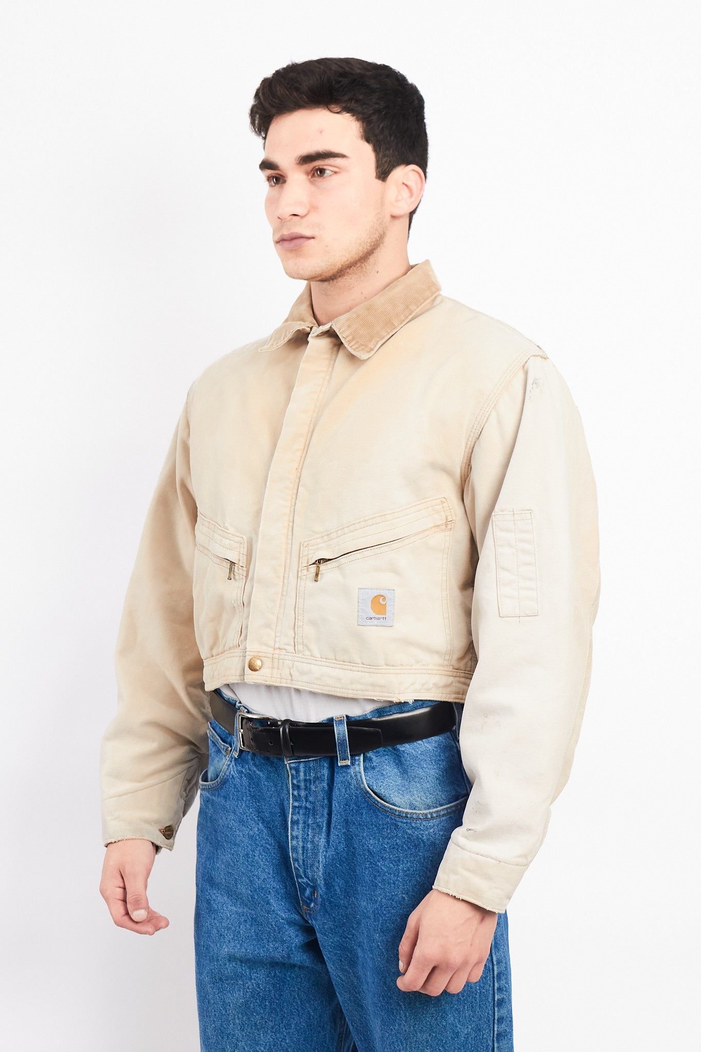 1980 Vintage Carhartt Reworked Cropped Jacket (S/M)