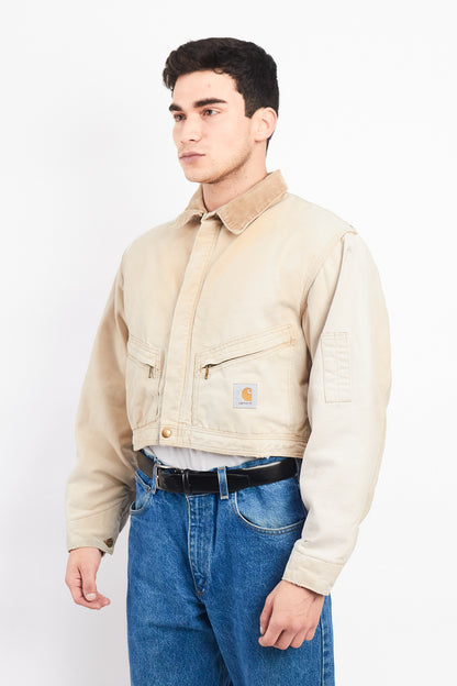 1980 Vintage Carhartt Reworked Cropped Jacket (S/M)