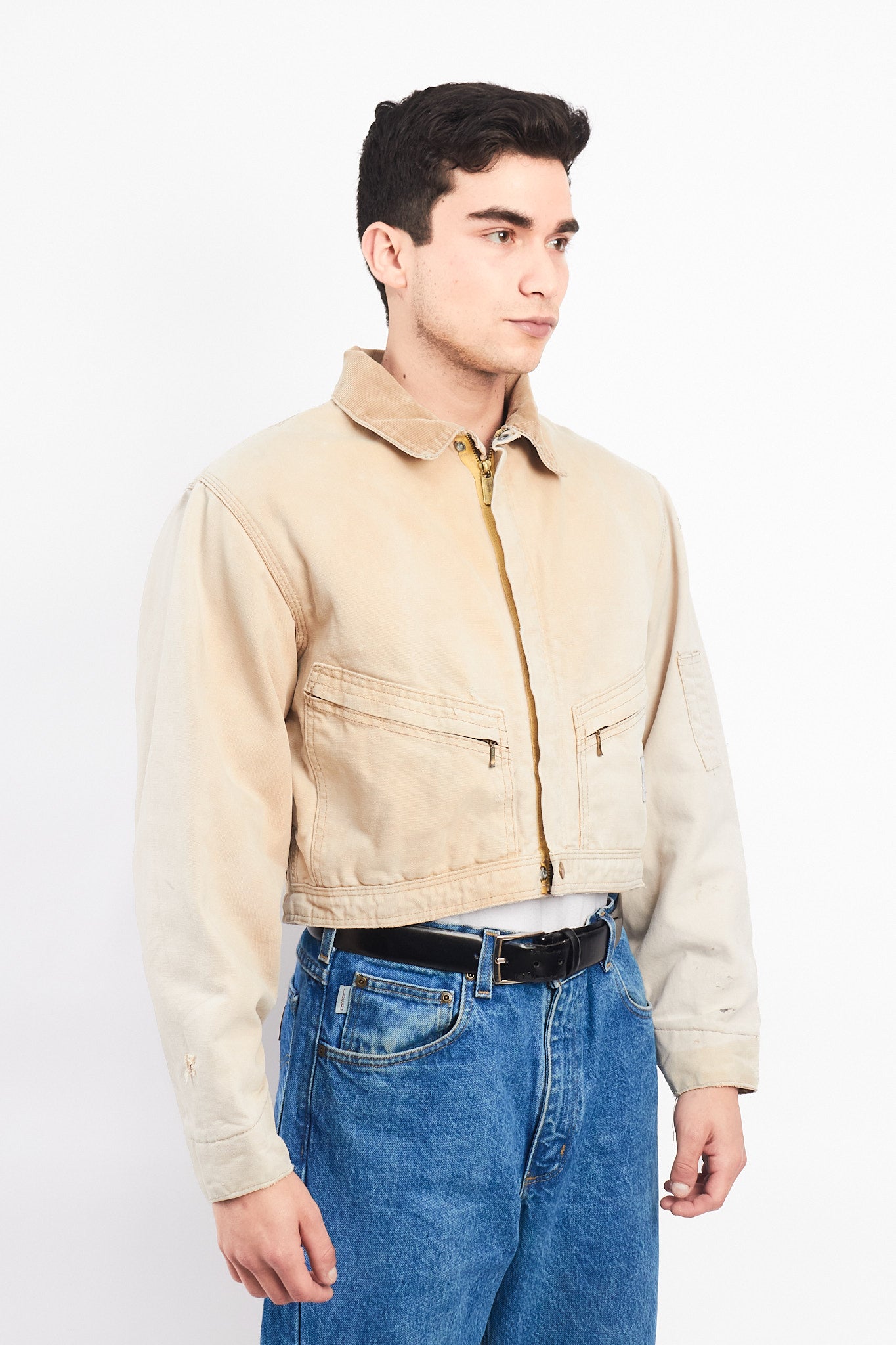 1980 Vintage Carhartt Reworked Cropped Jacket (S/M)