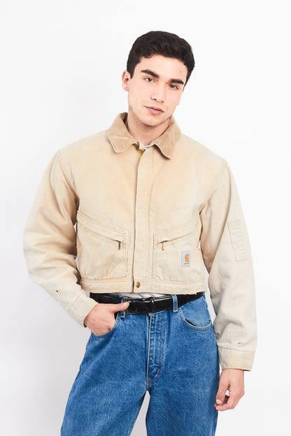 1980 Vintage Carhartt Reworked Cropped Jacket (S/M)