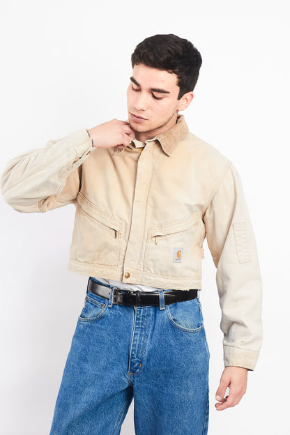 1980 Vintage Carhartt Reworked Cropped Jacket (S/M)