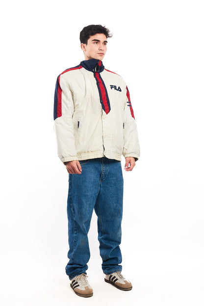 1990 Vintage Fila Retro Padded Jacket (M/L)