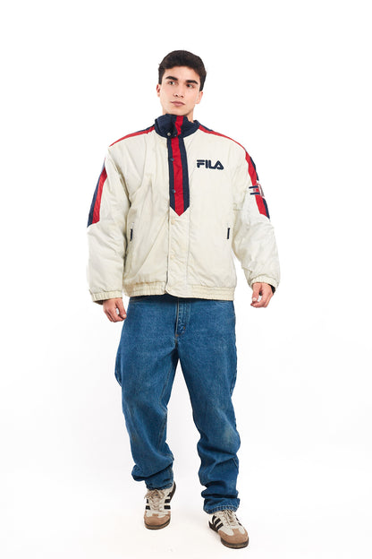 1990 Vintage Fila Retro Padded Jacket (M/L)