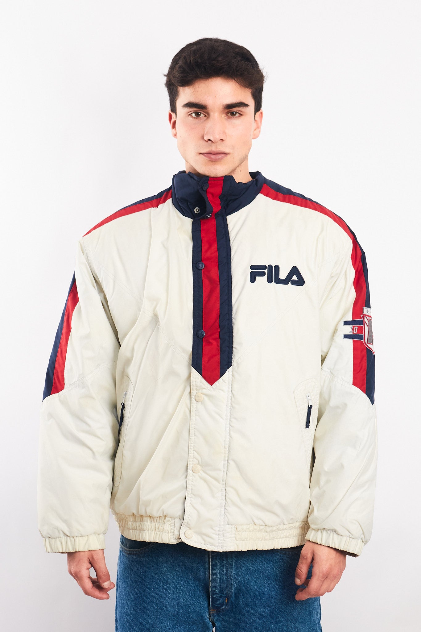 1990 Vintage Fila Retro Padded Jacket (M/L)