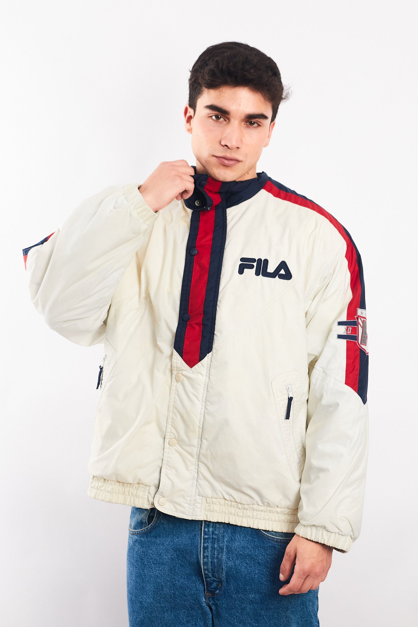 1990 Vintage Fila Retro Padded Jacket (M/L)
