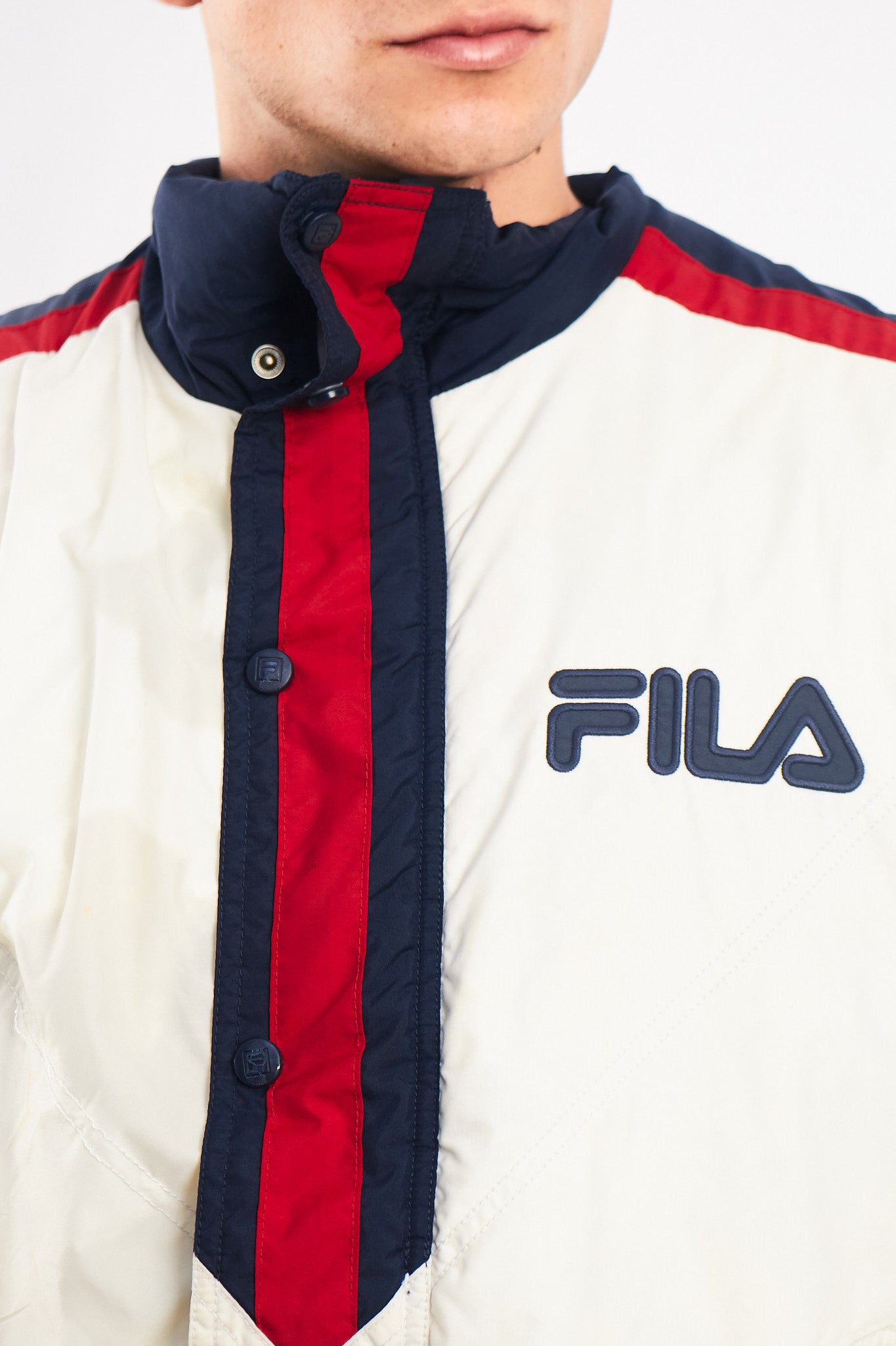 1990 Vintage Fila Retro Padded Jacket (M/L)
