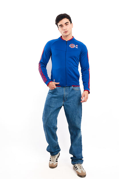 2000 Adidas NBA Detroit Pistons Jacket  (S)