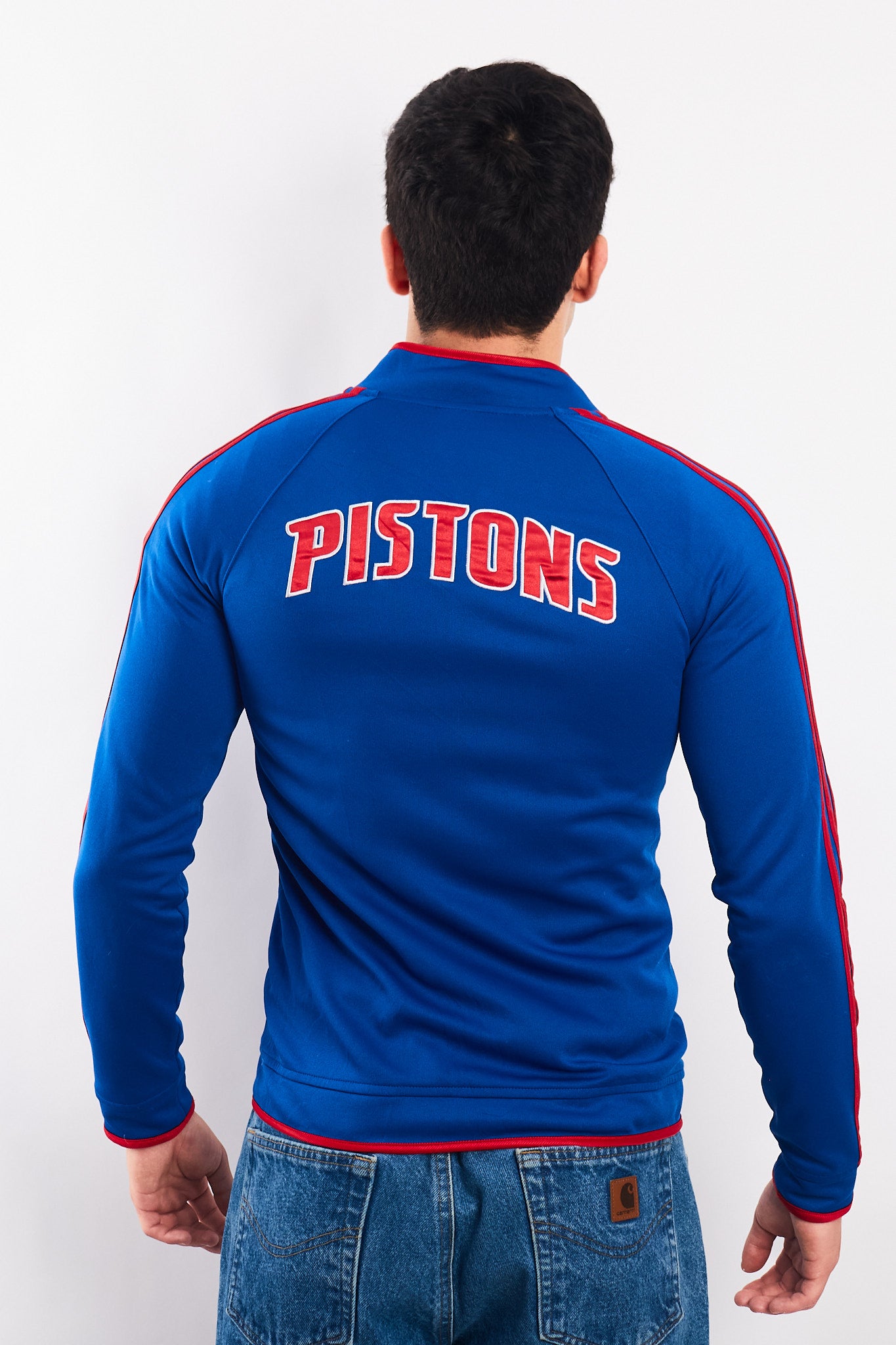 2000 Adidas NBA Detroit Pistons Jacket  (S)