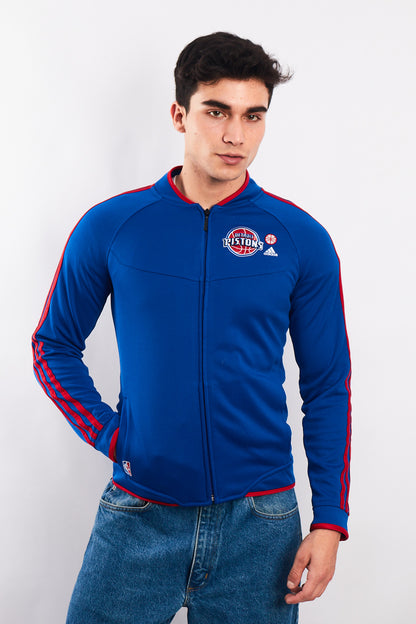 2000 Adidas NBA Detroit Pistons Jacket  (S)