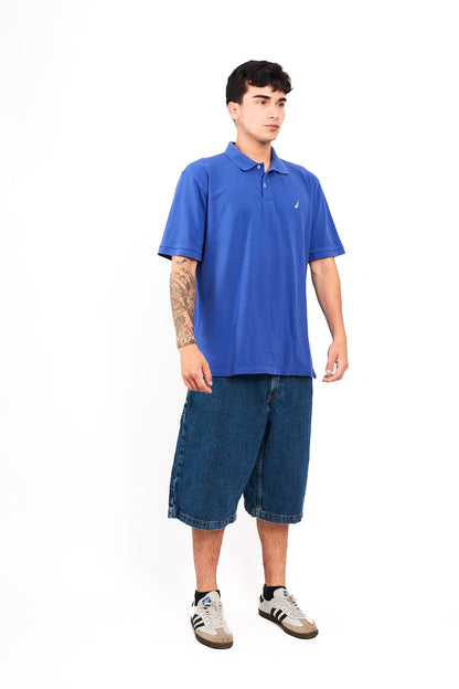 2000 Nautica Grape Polo Shirt (L/XL)
