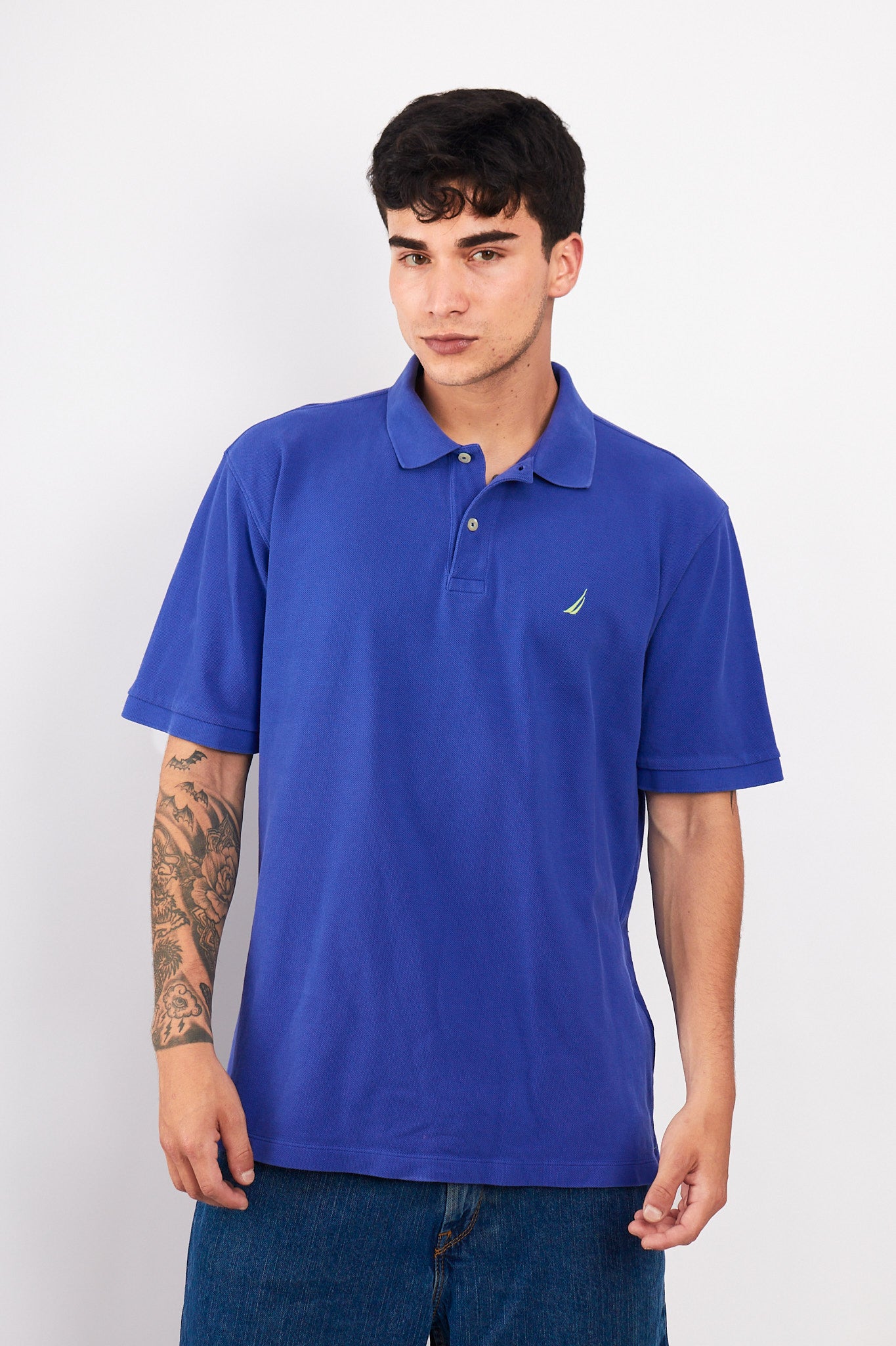 2000 Nautica Grape Polo Shirt (L/XL)