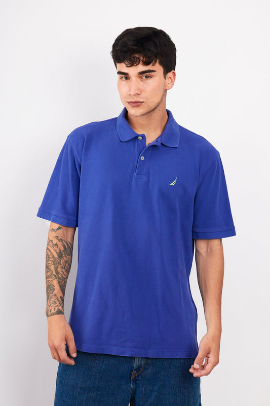 2000 Nautica Grape Polo Shirt (L/XL)