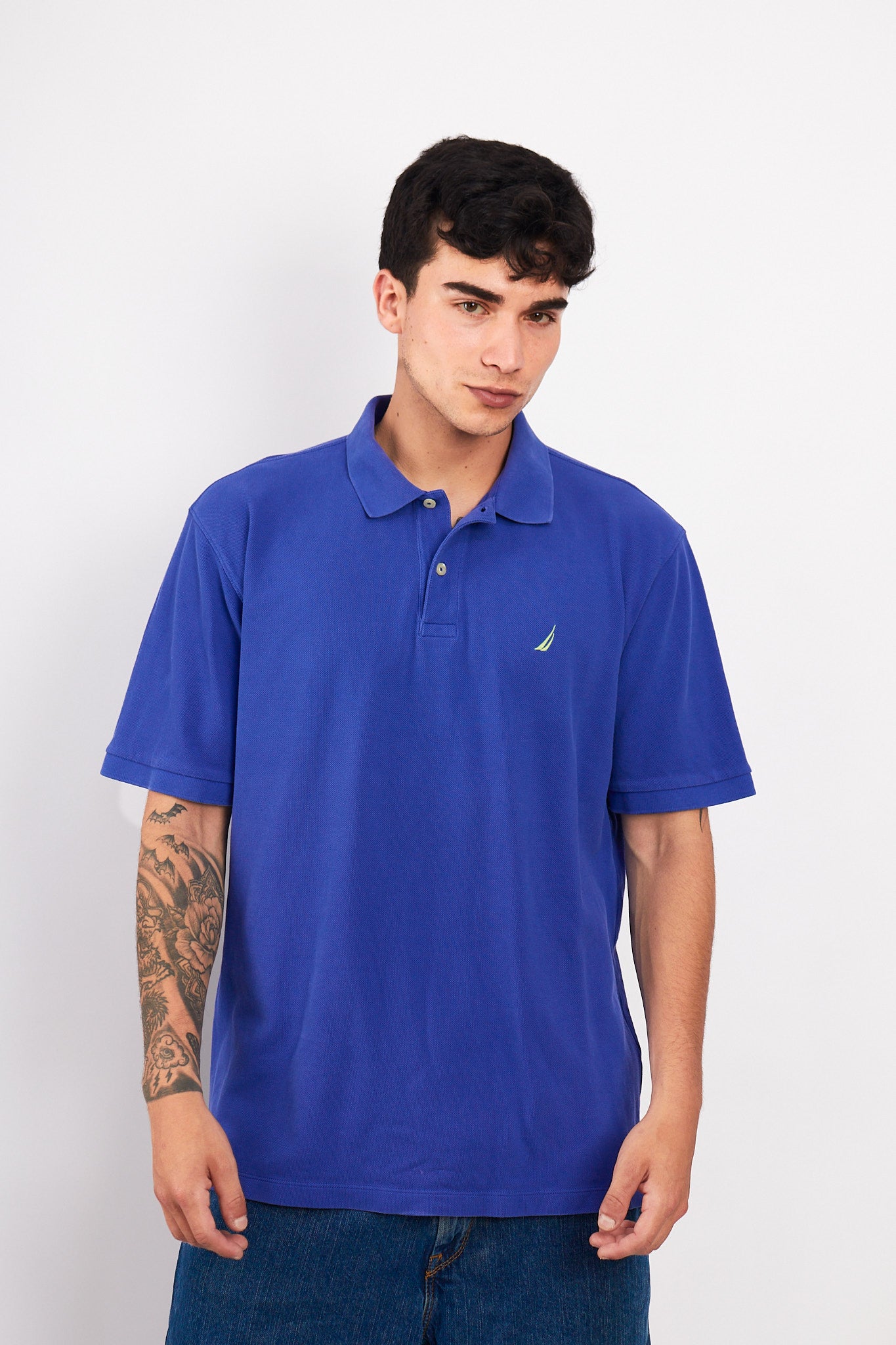2000 Nautica Grape Polo Shirt (L/XL)