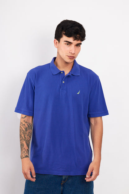 2000 Nautica Grape Polo Shirt (L/XL)