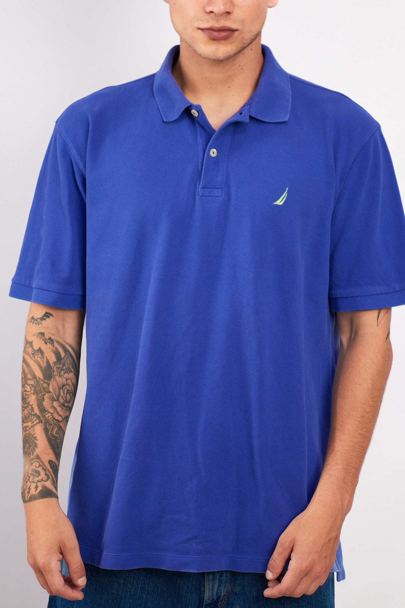 2000 Nautica Grape Polo Shirt (L/XL)