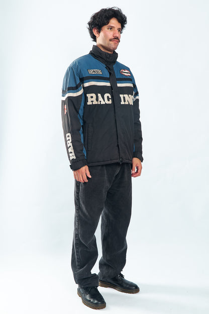 1990 Vintage Padded Racing Jacket (L/XL)