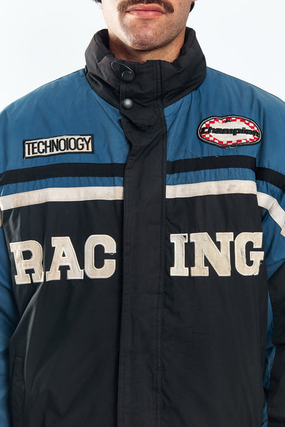1990 Vintage Padded Racing Jacket (L/XL)