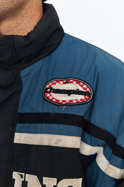 1990 Vintage Padded Racing Jacket (L/XL)