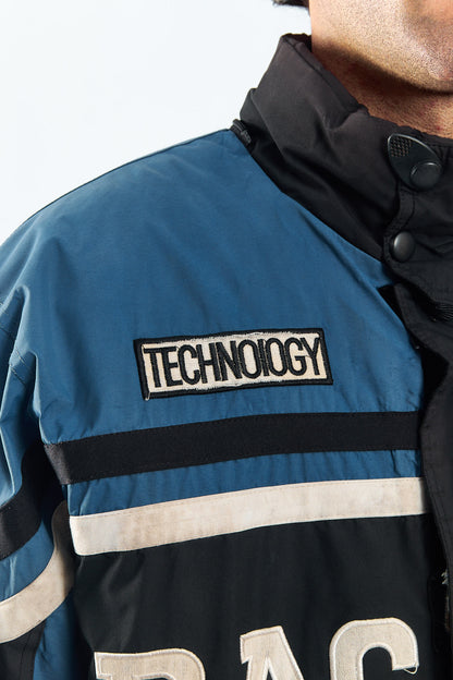 1990 Vintage Padded Racing Jacket (L/XL)