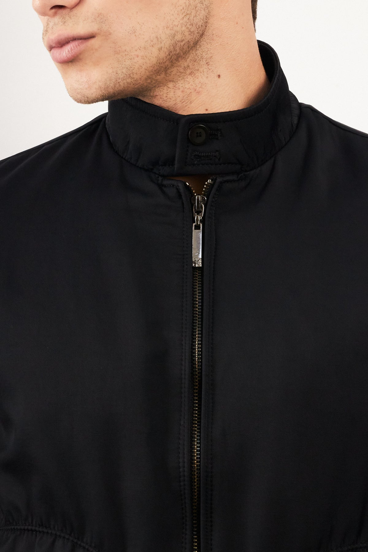 2000 Vintage Night Blue Impermeable Bomber Jacket (S)
