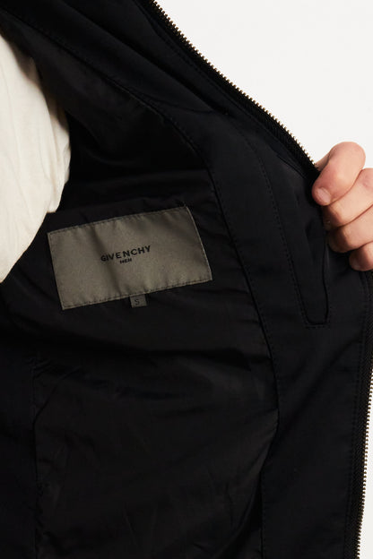2000 Vintage Night Blue Impermeable Bomber Jacket (S)