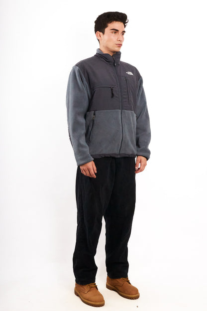 2000 Vintage North Face Retro Gray Denali Jacket (M)