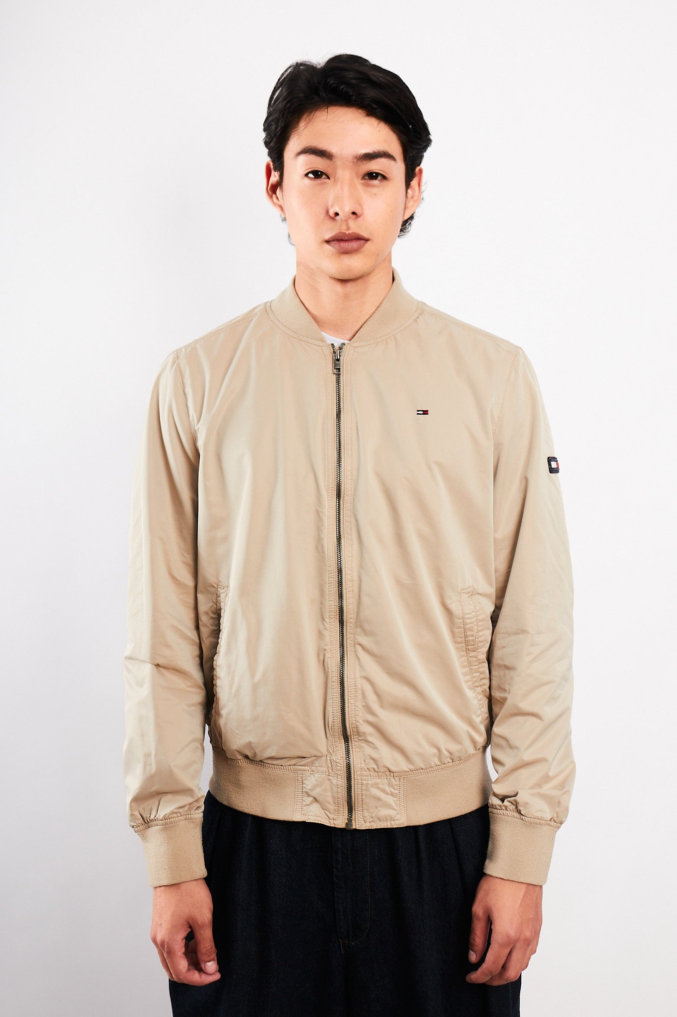 2000 Vintage Tommy Hilfiger Bomber Jacket (M)