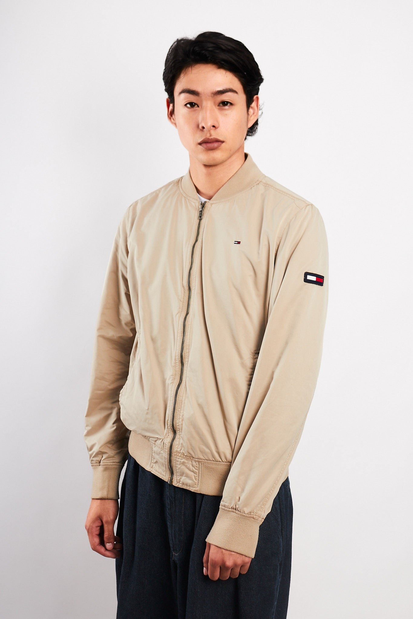 2000 Vintage Tommy Hilfiger Bomber Jacket (M)