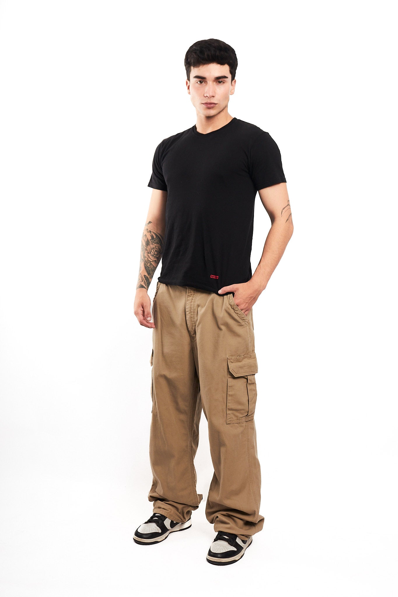 Vintage Carhartt Golden Khakhi Baggy Cargo Pant (34/36)