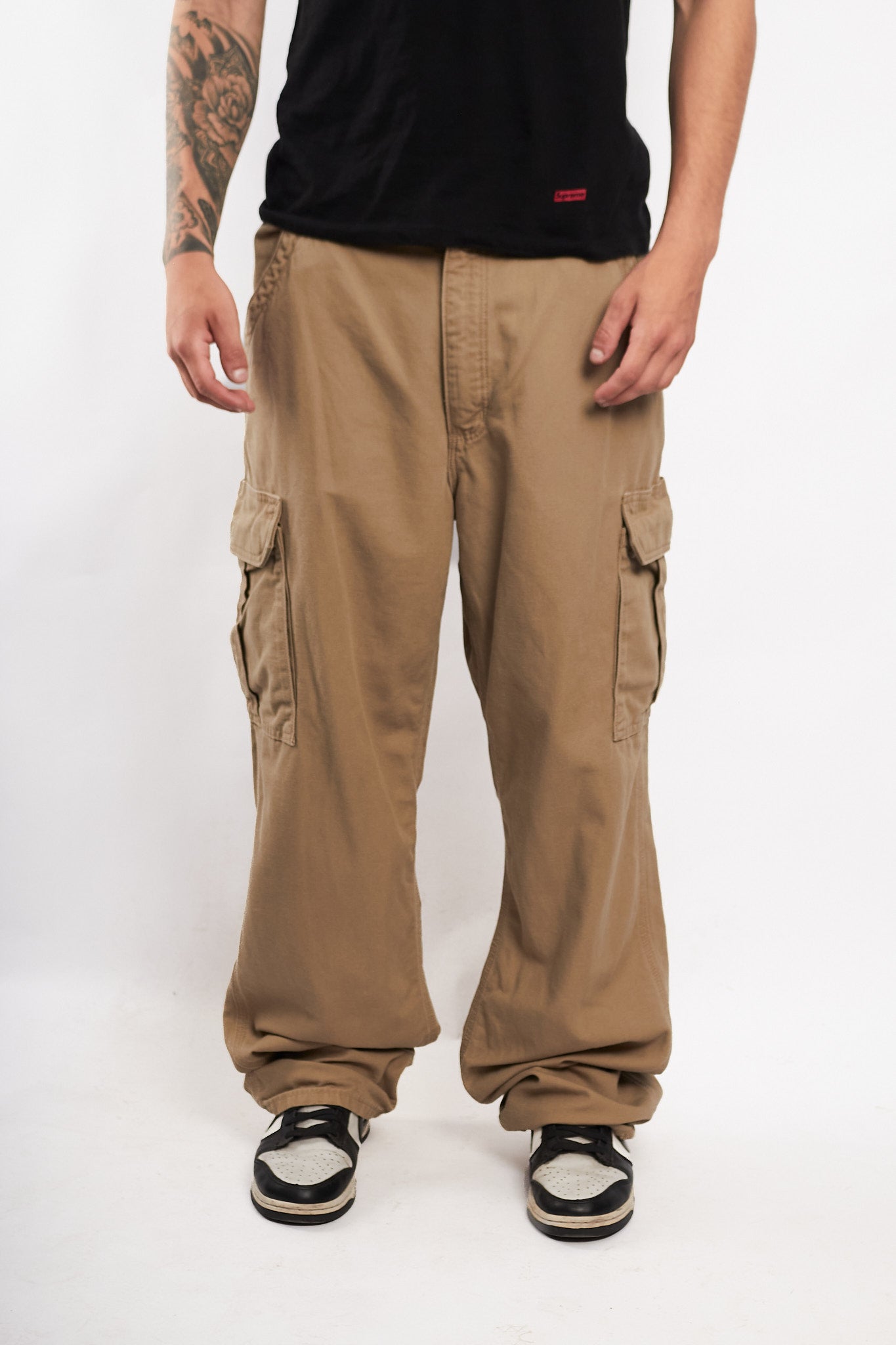 Vintage Carhartt Golden Khakhi Baggy Cargo Pant (34/36)