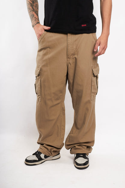 Vintage Carhartt Golden Khakhi Baggy Cargo Pant (34/36)