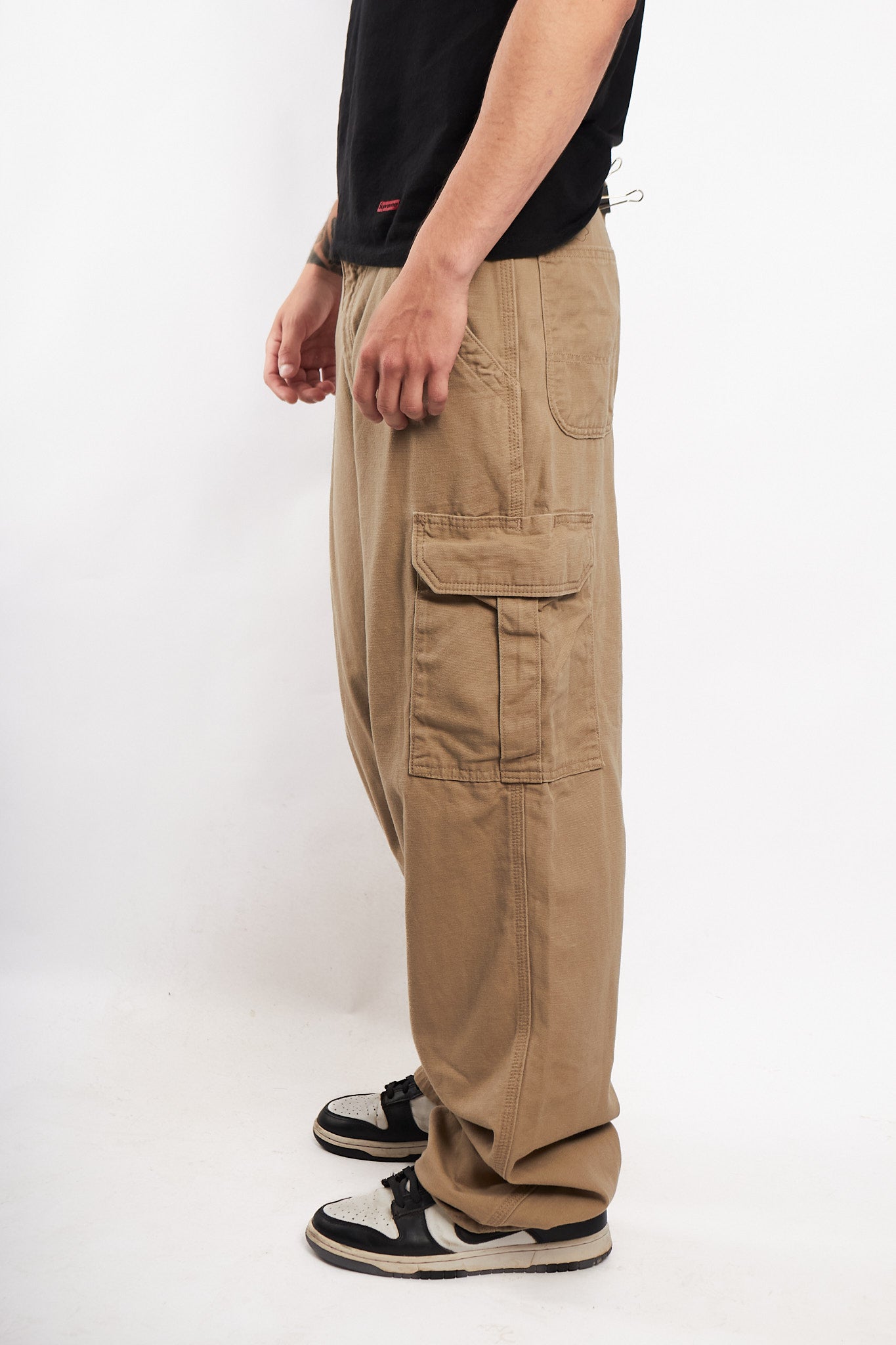 Vintage Carhartt Golden Khakhi Baggy Cargo Pant (34/36)