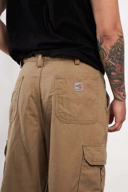 Vintage Carhartt Golden Khakhi Baggy Cargo Pant (34/36)