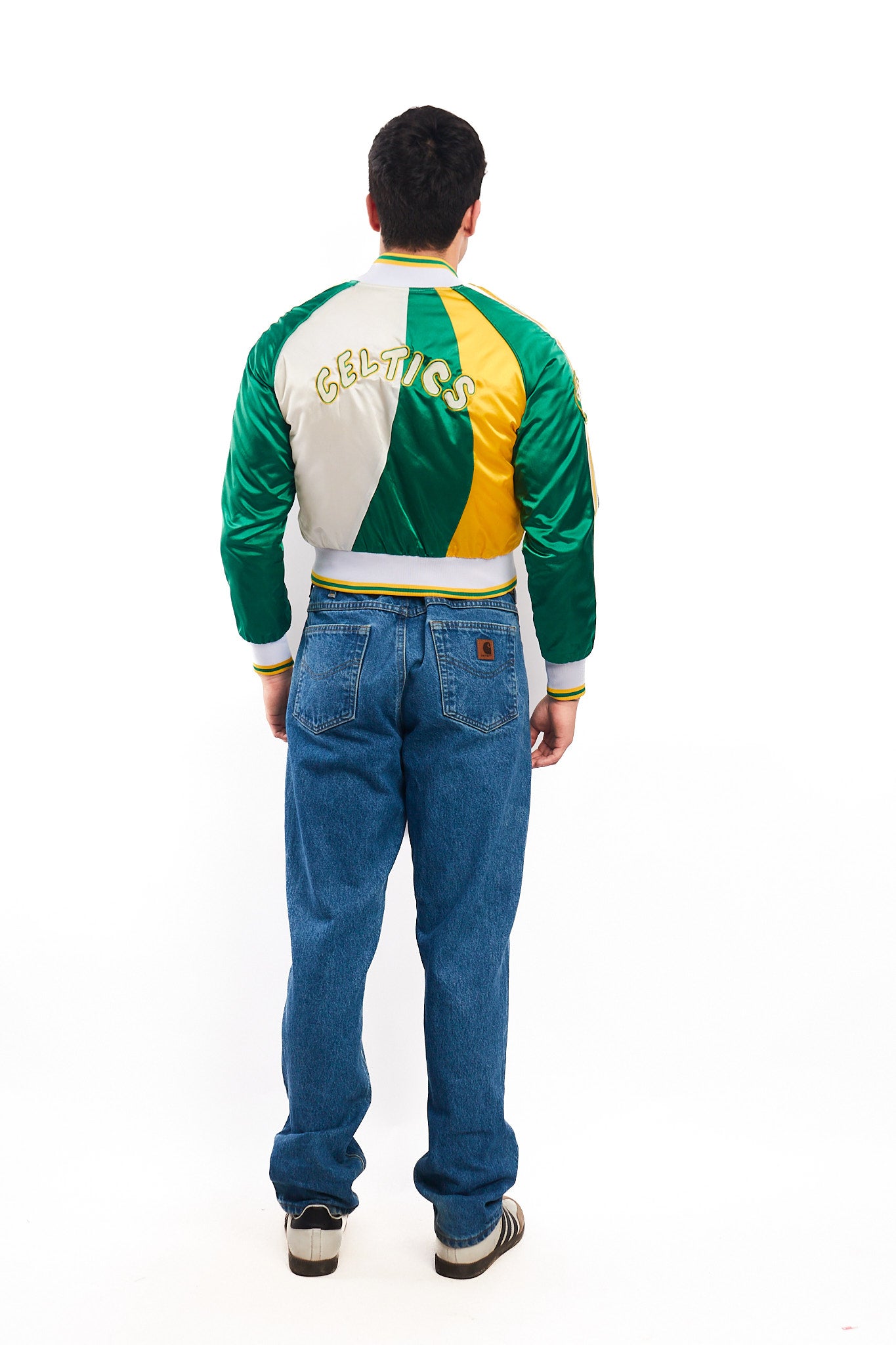 1990 Hardwood Classic NBA Boston Celtics Reversible Jacket (XS/S)