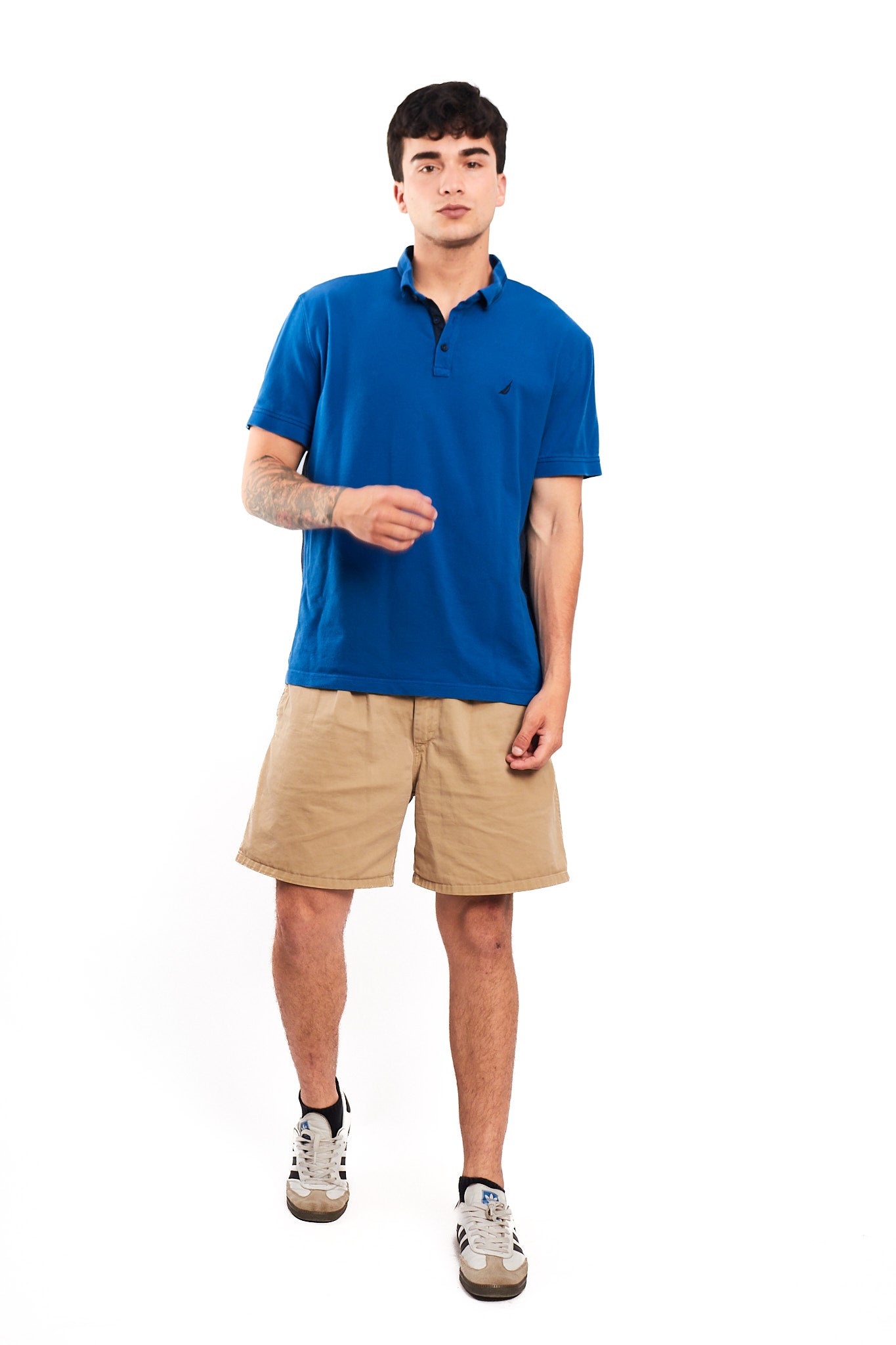 2000 Nautica Navy Polo Shirt (M/L)