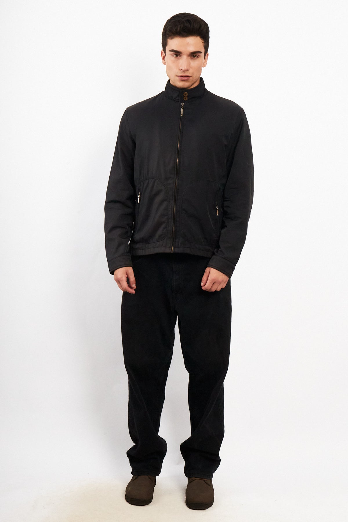 2000 Vintage Night Blue Impermeable Bomber Jacket (M/L)