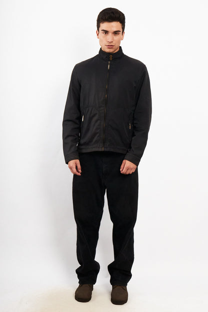 2000 Vintage Night Blue Impermeable Bomber Jacket (M/L)