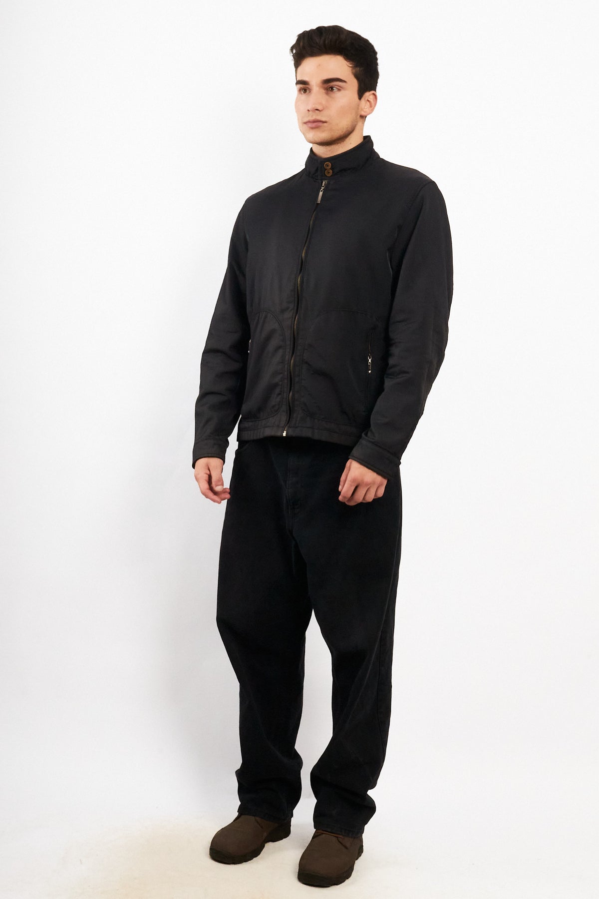 2000 Vintage Night Blue Impermeable Bomber Jacket (M/L)