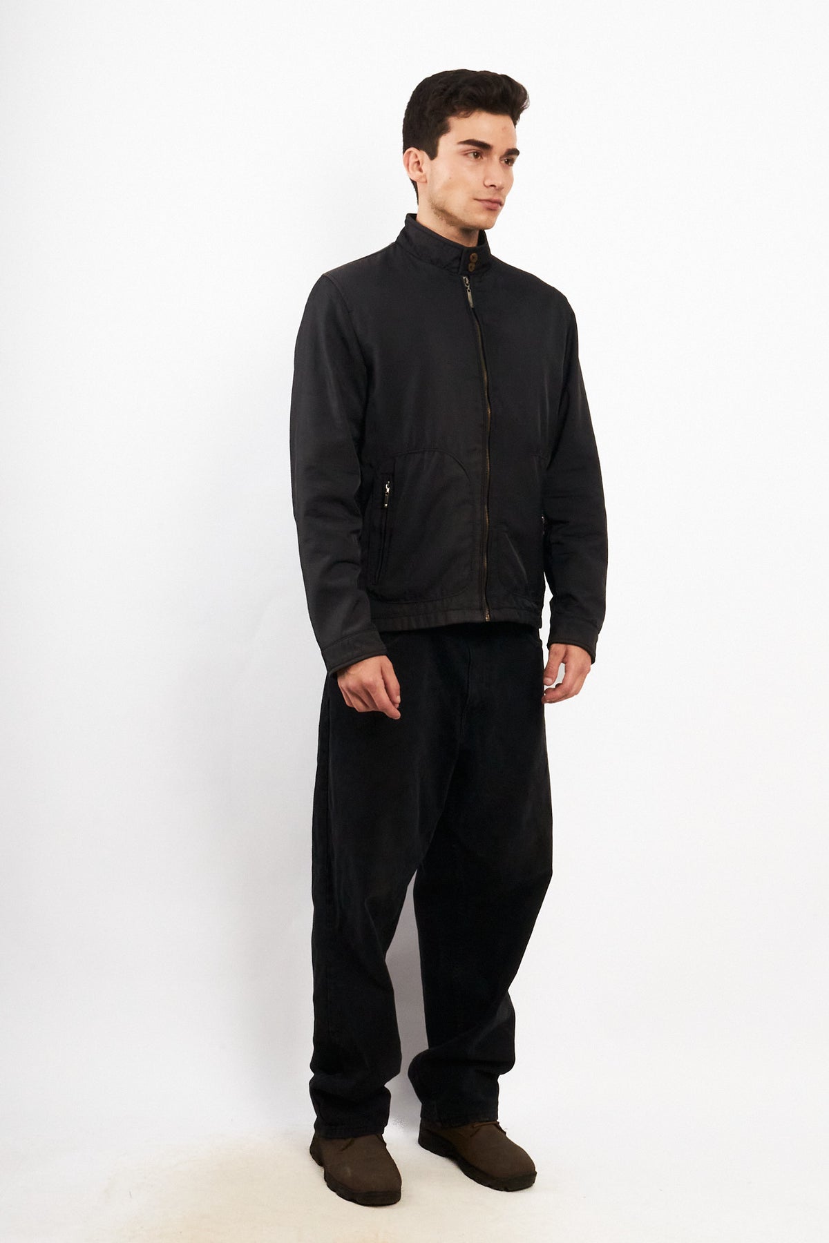 2000 Vintage Night Blue Impermeable Bomber Jacket (M/L)